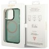 Guess GUHMP14XHTCMA iPhone 14 Pro Max 6,7 zielony/khaki hard case Gold Outline Translucent MagSafe
