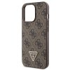Guess GUHCP13LP4TDSCPW iPhone 13 Pro / 13 6.1 brązowy/brown hardcase Crossbody 4G Metal Logo