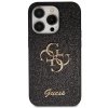 Guess GUHCP14LHG4SGK iPhone 14 Pro 6.1 czarny/black hardcase Glitter Script Big 4G