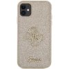 Guess GUHCN61HG4SGD iPhone 11 / Xr 6.1 złoty/gold hardcase Glitter Script Big 4G