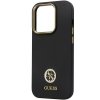 Guess GUHCP14LM4DGPK iPhone 14 Pro 6.1 czarny/black hardcase Silicone Logo Strass 4G