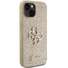 Guess GUHCP15SHG4SGD iPhone 15 / 14 / 13 6.1 złoty/gold hardcase Glitter Script Big 4G