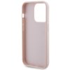 Guess GUHCP15XPSQSQSP iPhone 15 Pro Max 6.7 różowy/pink hardcase Quilted Metal Logo