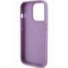 Guess GUHCP15XP4EPMU iPhone 15 Pro Max 6.7 fioletowy/light purple hardcase Leather 4G Stamped