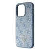 Guess GUHCP14XP4TDSCPB iPhone 14 Pro Max 6.7 niebieski/blue hardcase Crossbody 4G Metal Logo