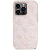 Guess GUHCP15LP4TDSCPP iPhone 15 Pro 6.1 różowy/pink hardcase Crossbody 4G Metal Logo