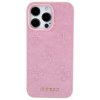 Guess GUHCP15SP4EPMP iPhone 15 / 14 / 13 6.1 różowy/pink hardcase Leather 4G Stamped