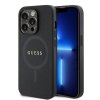 Guess GUHMP15LPSAHMCK iPhone 15 Pro 6.1czarny/black hardcase Saffiano MagSafe