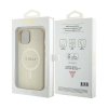 Guess GUHMP15MPSAHMCB iPhone 15 Plus / 14 Plus 6.7 złoty/gold hardcase Saffiano MagSafe
