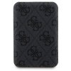 Zestaw Guess GUBPM5P13L4GEMGK iPhone 13 Pro 6.1 hardcase + Powerbank 5000mAh MagSafe czarny/black 4G Metal Logo
