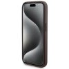 Zestaw Guess GUBPM5P15X4GEMGW iPhone15 Pro Max 6.7 hardcase + Powerbank 5000mAh MagSafe brązowy/brown 4G Metal Logo