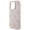 Zestaw Guess GUBPM5P15L4GEMGP iPhone15 Pro 6.1 hardcase + Powerbank 5000mAh MagSafe różowy/pink 4G Metal Logo