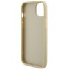 Guess GUHCP15MPS4DGPD iPhone 15 Plus / 14 Plus 6.7 złoty/gold hardcase Strass Metal Logo