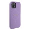 Guess GUHMP15SPSAHMCU iPhone 15 / 14 / 13 6.1 fioletowy/purple hardcase Saffiano MagSafe