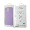 Guess GUHMP15SPSAHMCU iPhone 15 / 14 / 13 6.1 fioletowy/purple hardcase Saffiano MagSafe