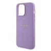 Guess GUHMP15XPSAHMCU iPhone 15 Pro Max 6.7 fioletowy/purple hardcase Saffiano MagSafe