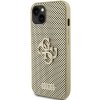 Guess GUHCP15SPSP4LGD iPhone 15 / 14 / 13 6.1 złoty/gold hardcase Perforated 4G Glitter