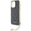 Guess GUHCP15XGF4GGR iPhone 15 Pro Max 6.7 szary/grey hardcase 4G Charms Collection