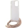 Guess GUHCP15XHC4SEP iPhone 15 Pro Max6.7 różowy/pink hardcase Crossbody Cord 4G Print
