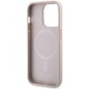 Guess GUHMP15XP4RPSP iPhone 15 Pro Max 6.7 różowy/pink hardcase 4G Printed Stripes MagSafe