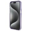 Guess GUHMP13XHRSGSU iPhone 13 Pro Max 6.1 fioletowy/purple hardcase Ring Stand Script Glitter MagSafe