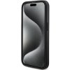 Guess GUHMP15XG4GFRK iPhone 15 Pro Max 6.7 czarny/black hardcase 4G Collection Leather Metal Logo MagSafe