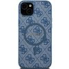 Guess GUHMP15MG4GFRB iPhone 15 Plus / 14 Plus 6.7 niebieski/blue hardcase 4G Collection Leather Metal Logo MagSafe