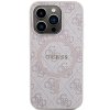 Guess GUHMP14XG4GFRP iPhone 14 Pro Max 6.7 różowy/pink hardcase 4G Collection Leather Metal Logo MagSafe
