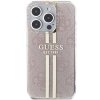 Guess GUHCP14XH4PSEGP iPhone 14 Pro Max 6.7 różowy/pink hardcase IML 4G Gold Stripe