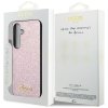 Guess GUHCS24SHGGSHP S24 S921różowy/pink hardcase Glitter Script