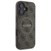 Guess GUHMP16SG4GFRW iPhone 166.1 brązowy/brown hardcase 4G Ring Classic Logo MagSafe