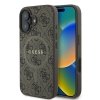 Guess GUHMP16MG4GFRW iPhone 16 Plus6.7 brązowy/brown hardcase 4G Ring Classic Logo MagSafe