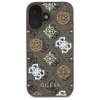 Guess GUHMP16SP4RPSW iPhone 16 6.1 brązowy/brown hardcase 4G Printed Stripes MagSafe