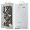 Guess GUHMP16SP4RPSW iPhone 16 6.1 brązowy/brown hardcase 4G Printed Stripes MagSafe