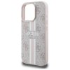 Guess GUHMP16XP4RPSP iPhone 16 Pro Max 6.9 różowy/pink hardcase 4G Printed Stripes MagSafe
