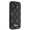 Guess GUHMP16MPGPYSK iPhone 16 Plus 6.7 czarny/black hardcase PU Peony Script MagSafe