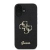 Guess GUHCP16SHG4SGK iPhone 16 6.1 czarny/black hardcase Fixed Glitter Big 4G