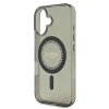 Guess GUHMP16SPFTDTEK iPhone 16 6.1 czarny/black hardcase IML Rhinestones MagSafe