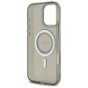 Guess GUHMP16LPFTDTEK iPhone 16 Pro 6.3 czarny/black hardcase IML Rhinestones MagSafe