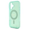 Guess GUHMP16MPFTDTEN iPhone 16 Plus 6.7 zielony/green hardcase IML Rhinestones MagSafe