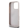 Guess GUHCP16XP4TDPP iPhone 16 Pro Max6.9 różowy/pink hardcase Leather 4G Triangle Strass