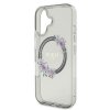 Guess GUHMP16SHFWFCK iPhone 16 6.1 czarny/black hardcase IML Flowers Wreath MagSafe
