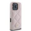 Guess GUHCP16XPSQSQSP iPhone 16 Pro Max6.9 różowy/pink hardcase Quilted Metal Logo