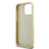 Guess GUHCP16LHG4SGD iPhone 16 Pro6.3 złoty/gold hardcase Fixed Glitter Big 4G