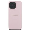 Guess GUHMP16LPGHSMMP iPhone 16 Pro 6.3 różowy/pink hardcase Grained Ring MagSafe