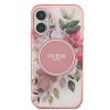 Guess GUHMP16SHFWBDCEP iPhone 16 6.1 różowy/pink hardcase IML Flower & Tonal Circle MagSafe