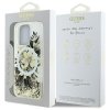 Guess GUHMP16LLFMWTE iPhone 16 Pro6.3 beżowy/beige hardcase Liquid Glitter Flower MagSafe