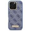 Guess GUHMP16XU4GPRB iPhone 16 Pro Max6.9 niebieski/blue hardcase 4G Logo Plate MagSafe