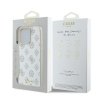 Guess GUHMP16LPGPYSH iPhone 16 Pro6.3 biały/white hardcase Peony Script Logo MagSafe