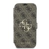 Guess GUBKP16X4GMGBR iPhone 16 Pro Max 6.9 brązowy/brown book 4G Metal Logo
